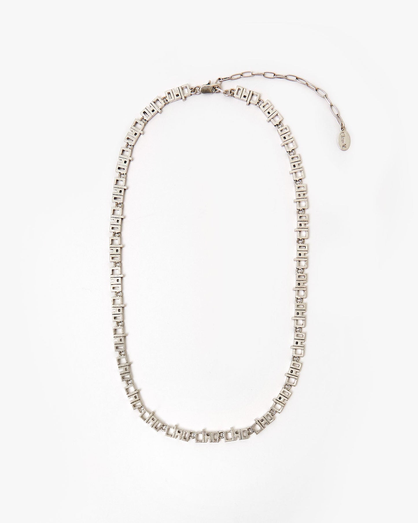 Chain Necklace in Silver Design