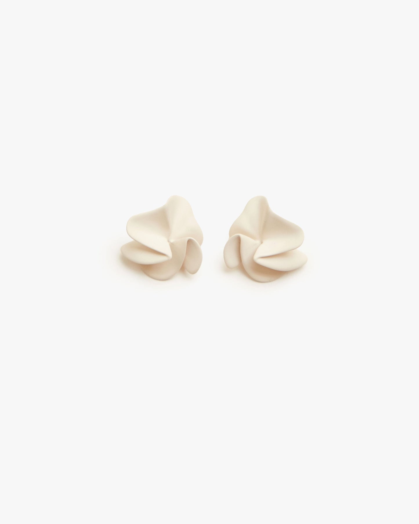 Bold Coated Stud Earrings