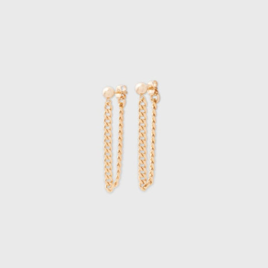 20mm Chain Earrings in Stylish Design