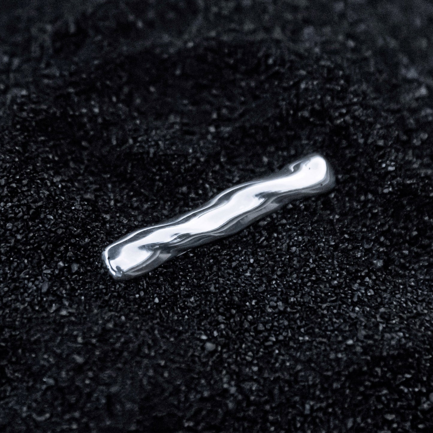 Sleek Silver Tie Clip for Elegant Attire