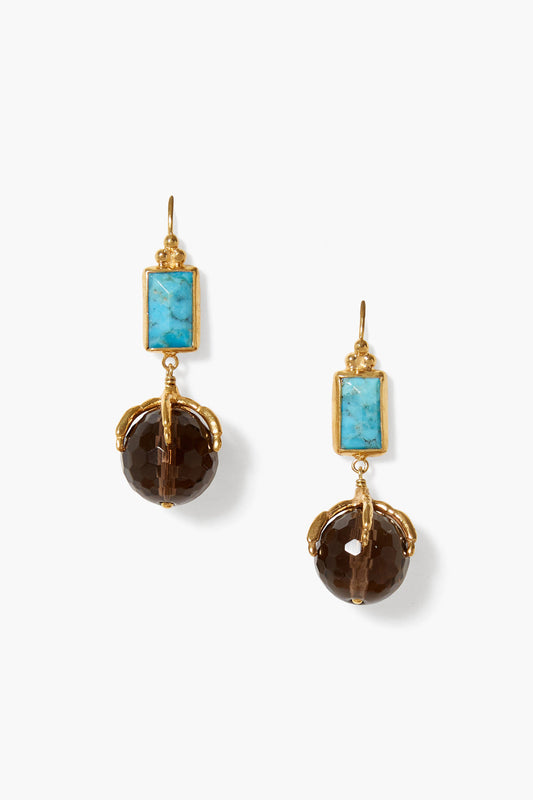 Turquoise Mix Drop Earrings for Women