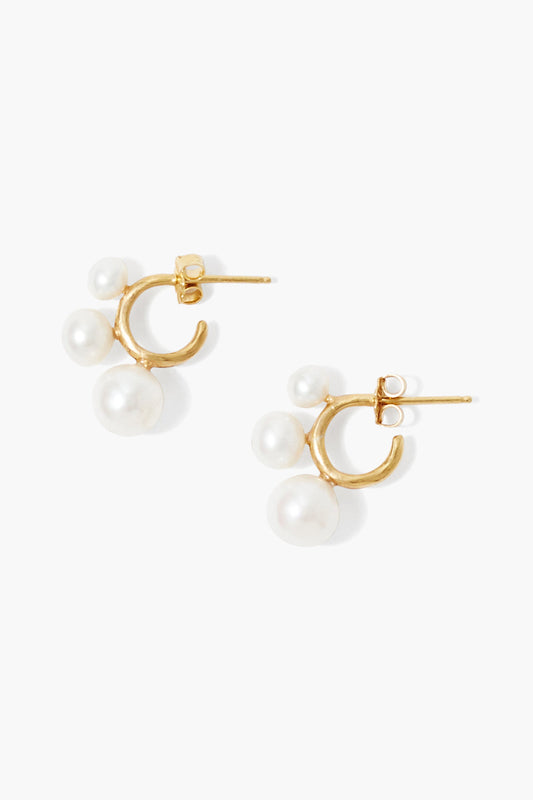 Gold Earrings in Elegant Design 1