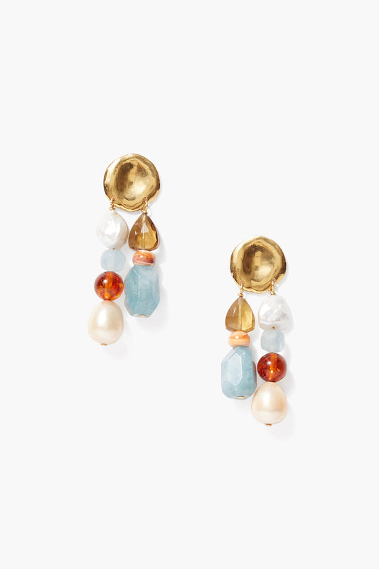 Multi-Colored Harmony Earrings in Unique Design