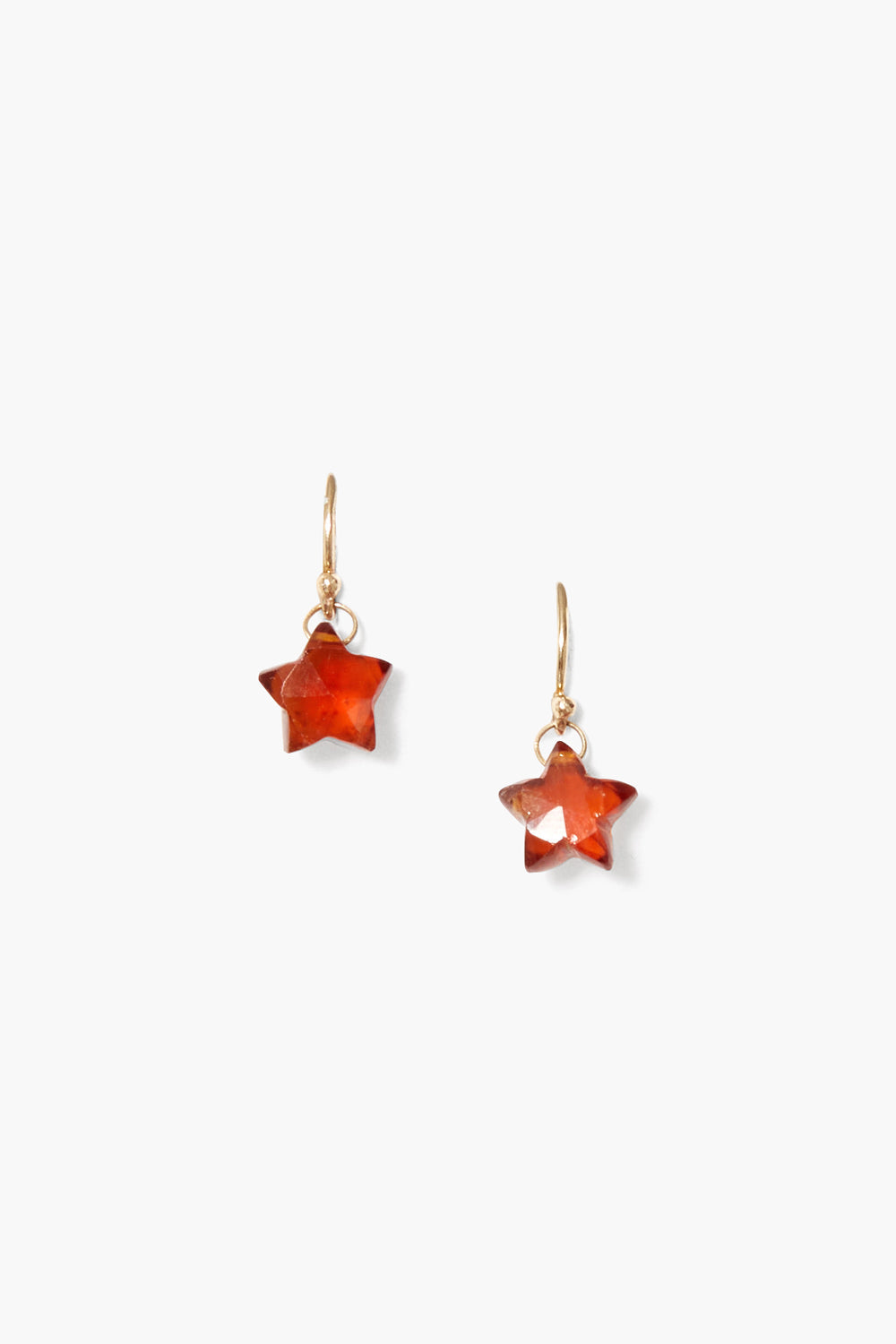 14k Hessonite Stella Earrings in Gold