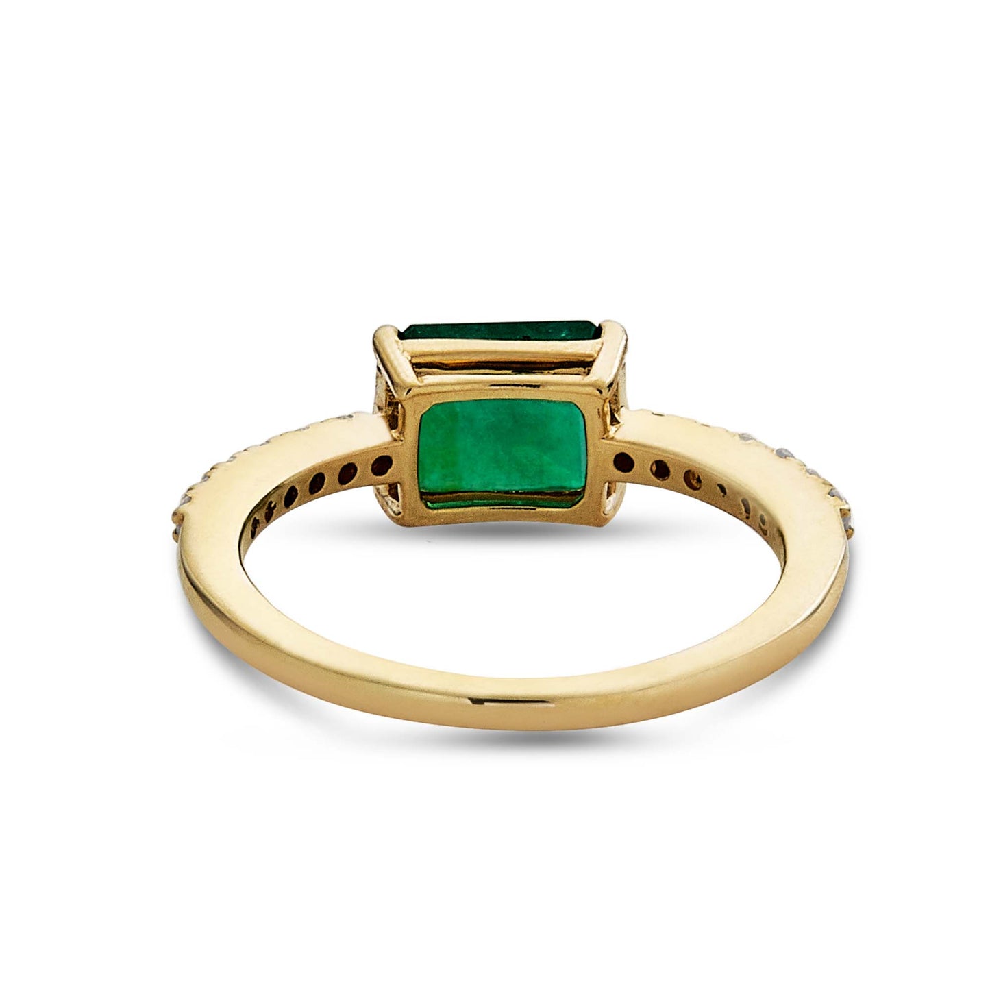 Emerald and Diamond Luxe Ring Design