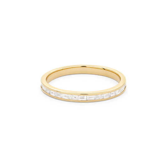 Eternal Baguette Diamond Wedding Band