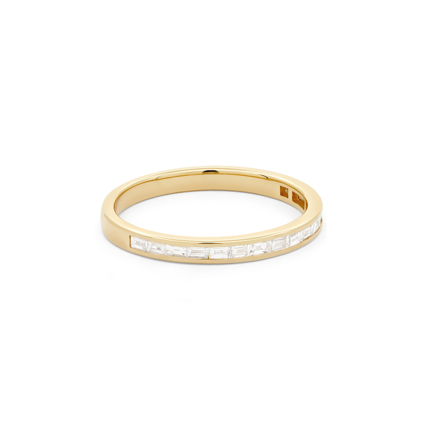 Eternal Baguette Diamond Wedding Band