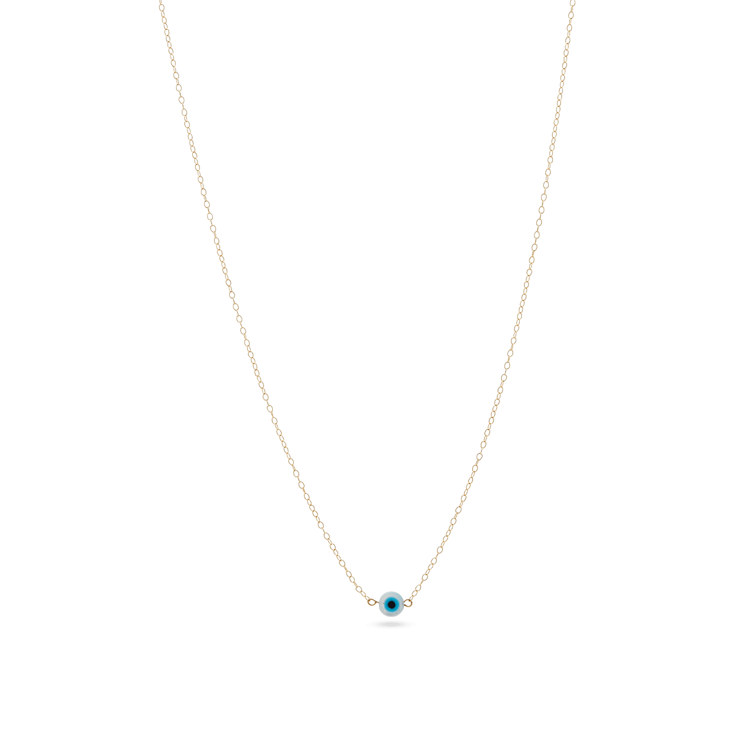 Evil Eye Pendant Necklace in Silver 2