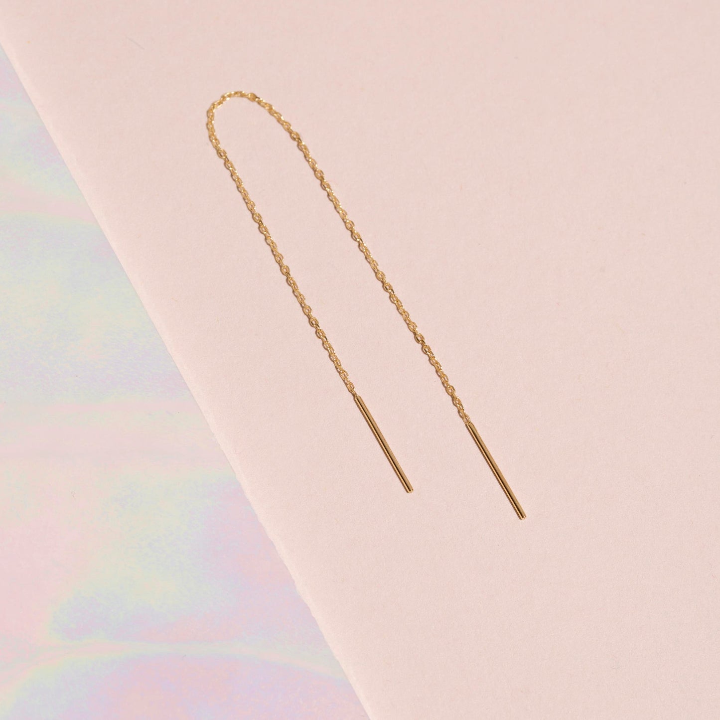 Long Gold Threader Earrings for Elegant Style