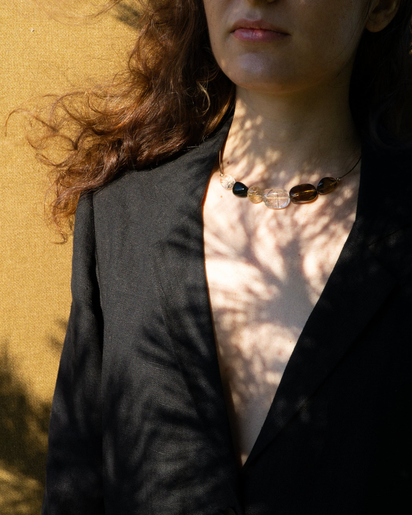 Crescent Collar in Autumn Shift Design