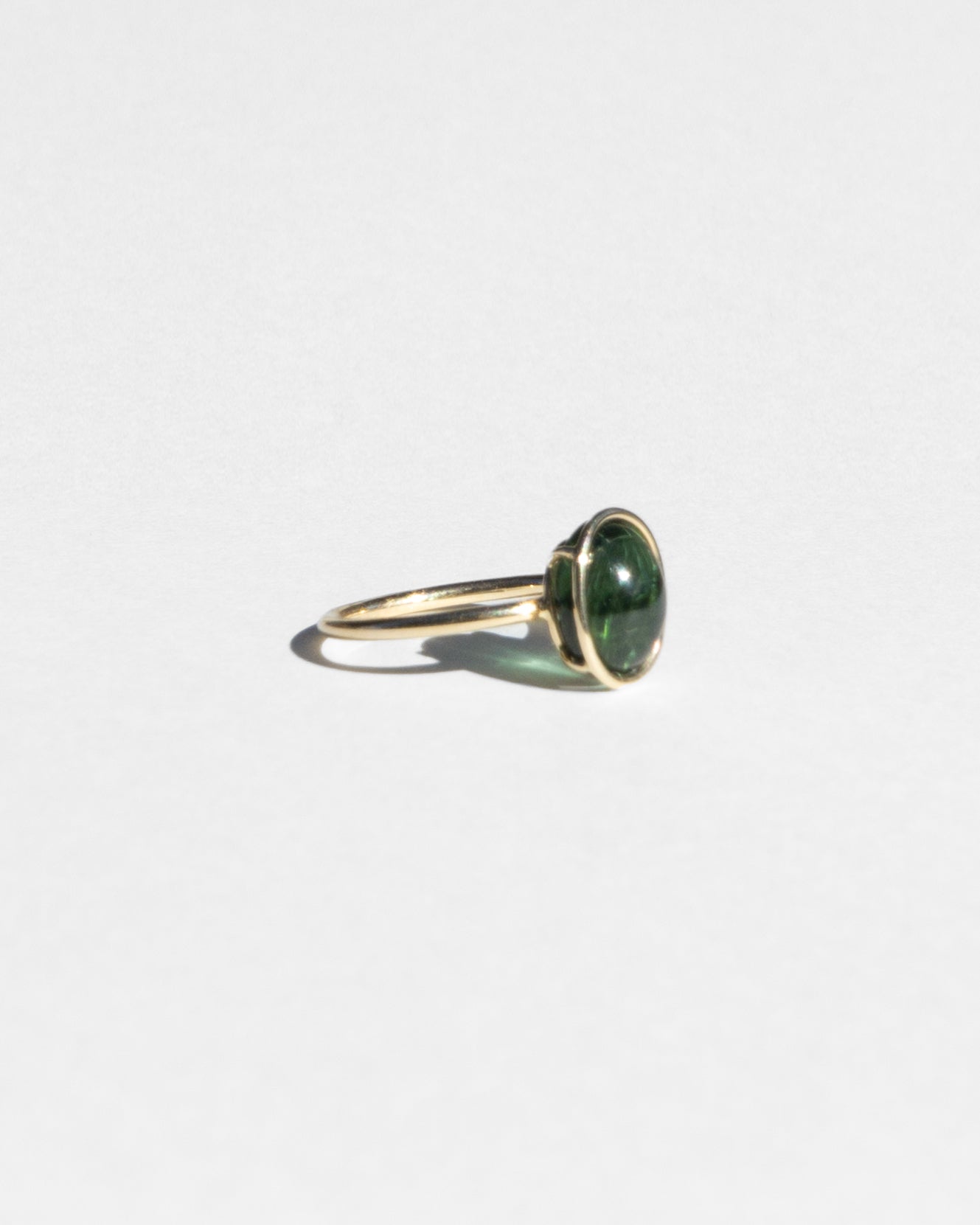 14K Tourmaline Floating Ring Design