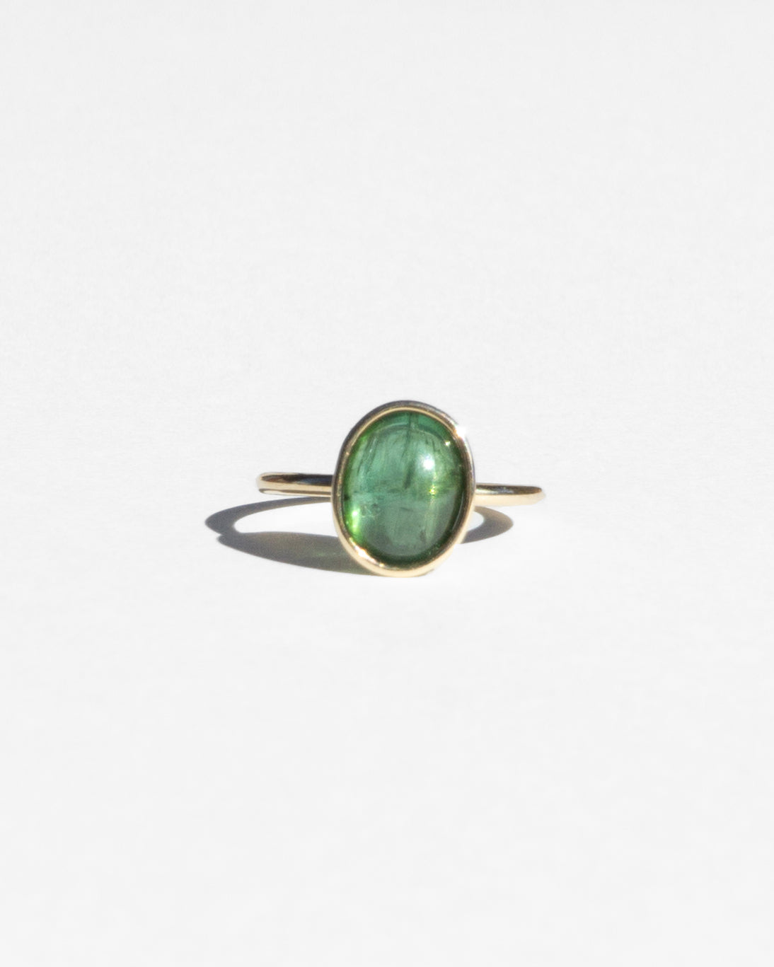 14K Tourmaline Floating Ring Design