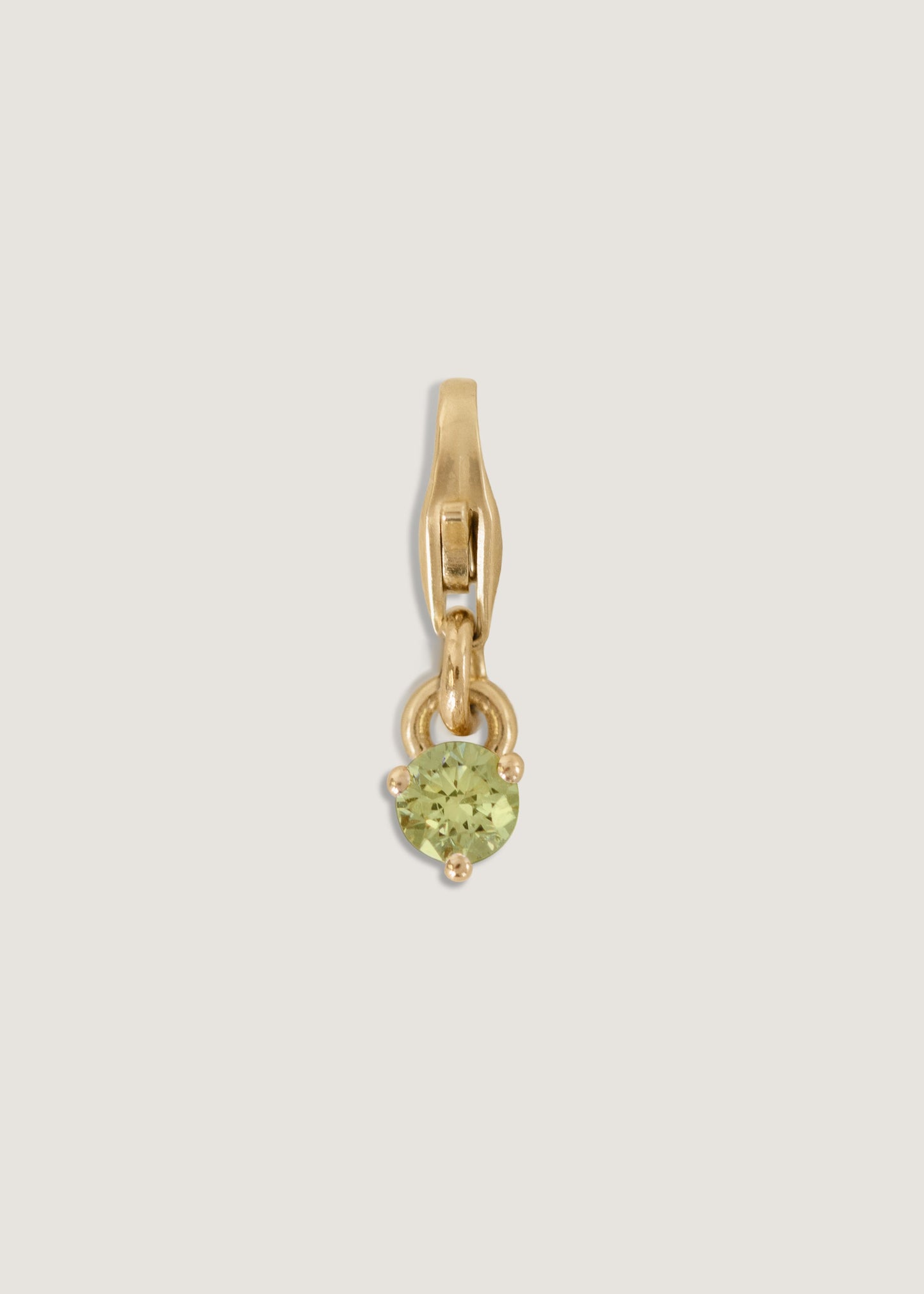 Peridot Birthstone Charm for Jewelry Making