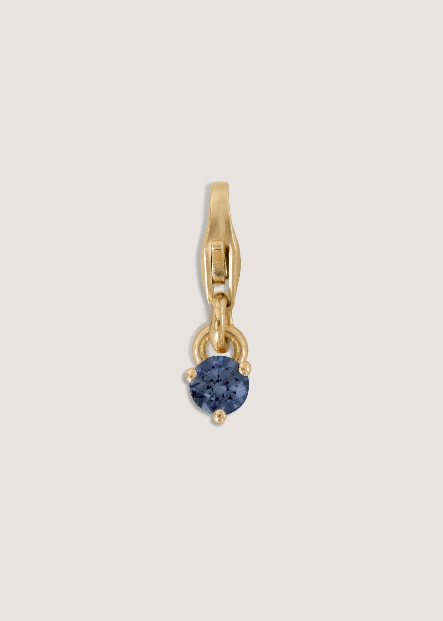 Sapphire Birthstone Charm for Jewelry Collection