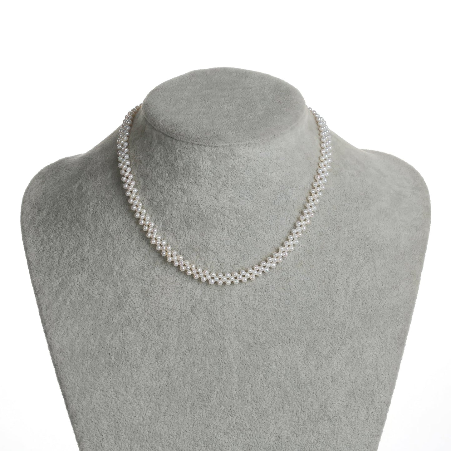 Mini Freshwater Pearl Layered Necklace in Small Size