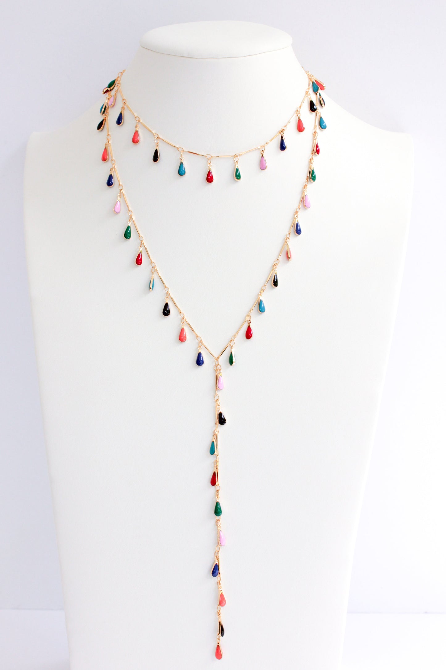 Vibrant Colorful Necklace in Unique Design