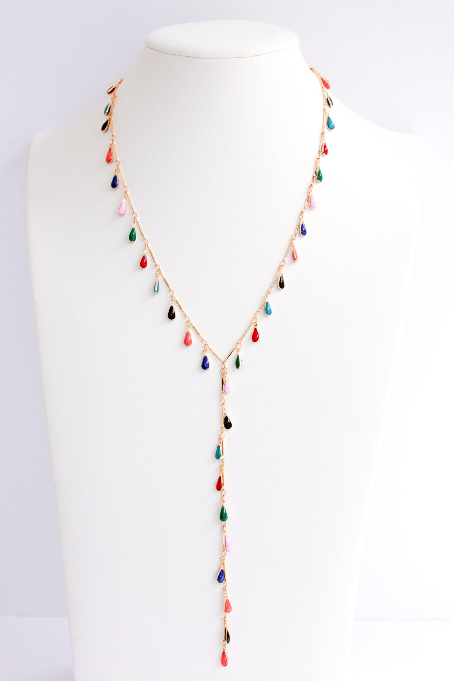 Vibrant Colorful Necklace in Unique Design