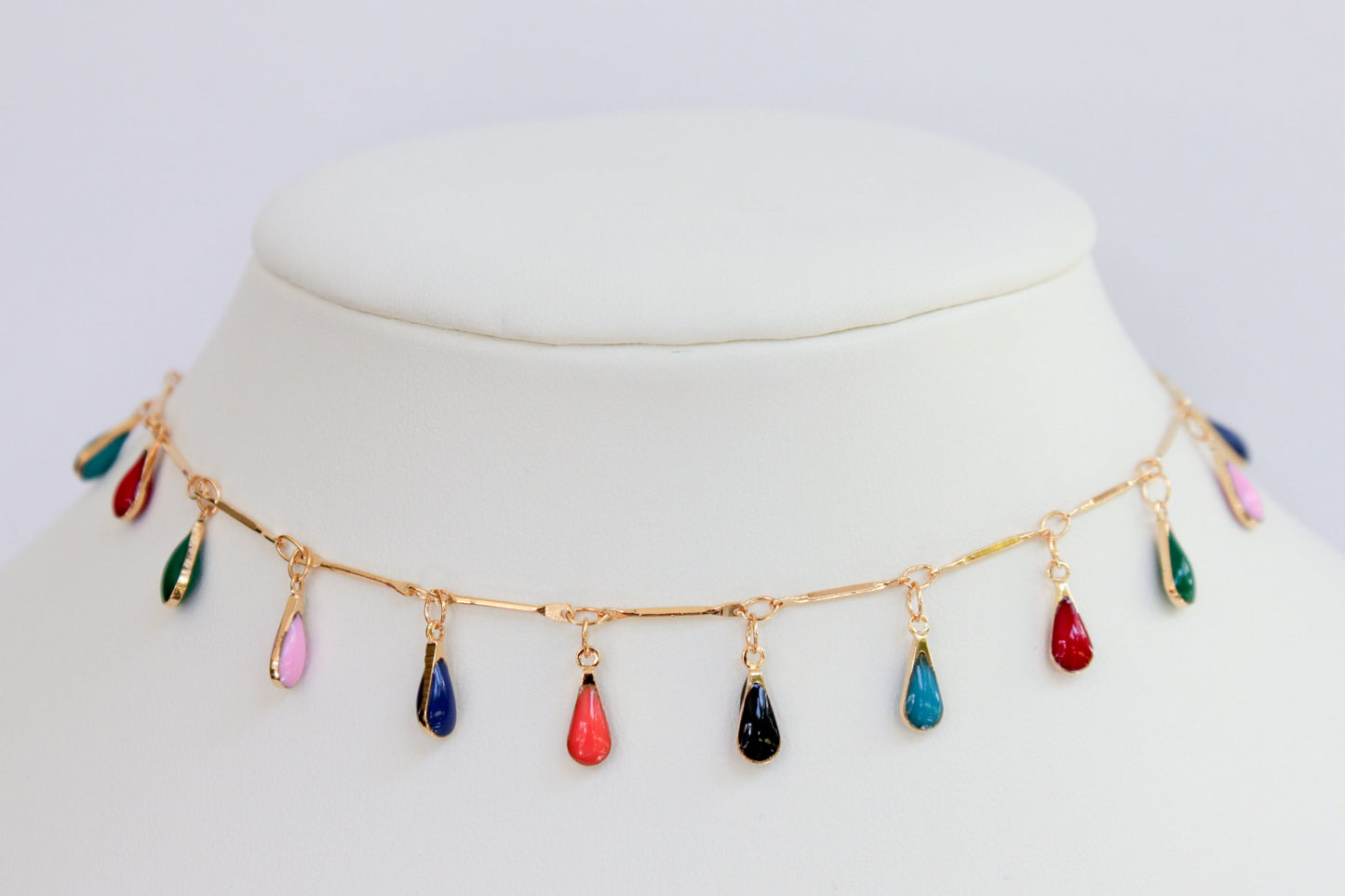 Vibrant Colorful Necklace in Unique Design