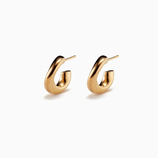 Small Hoop Earrings in Elegant Design