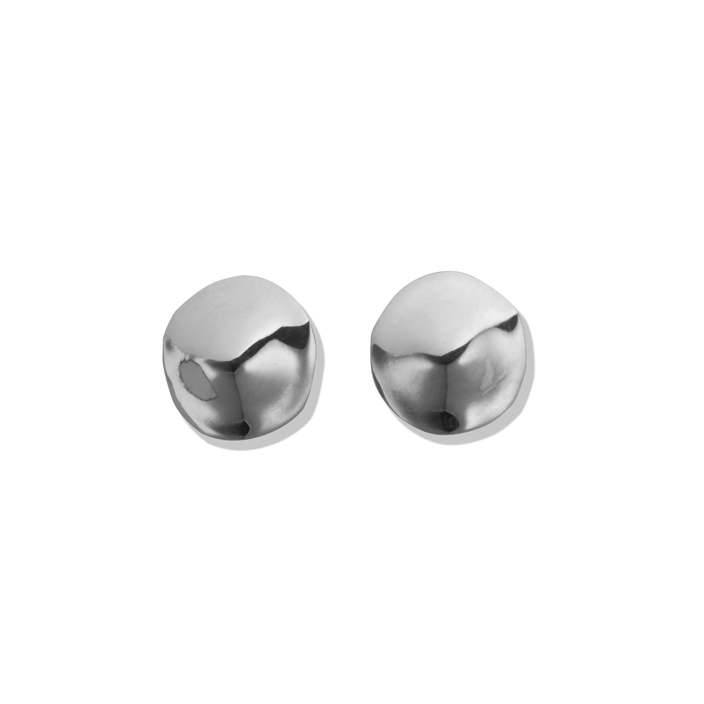 Mini Stud Earrings in Silver Design