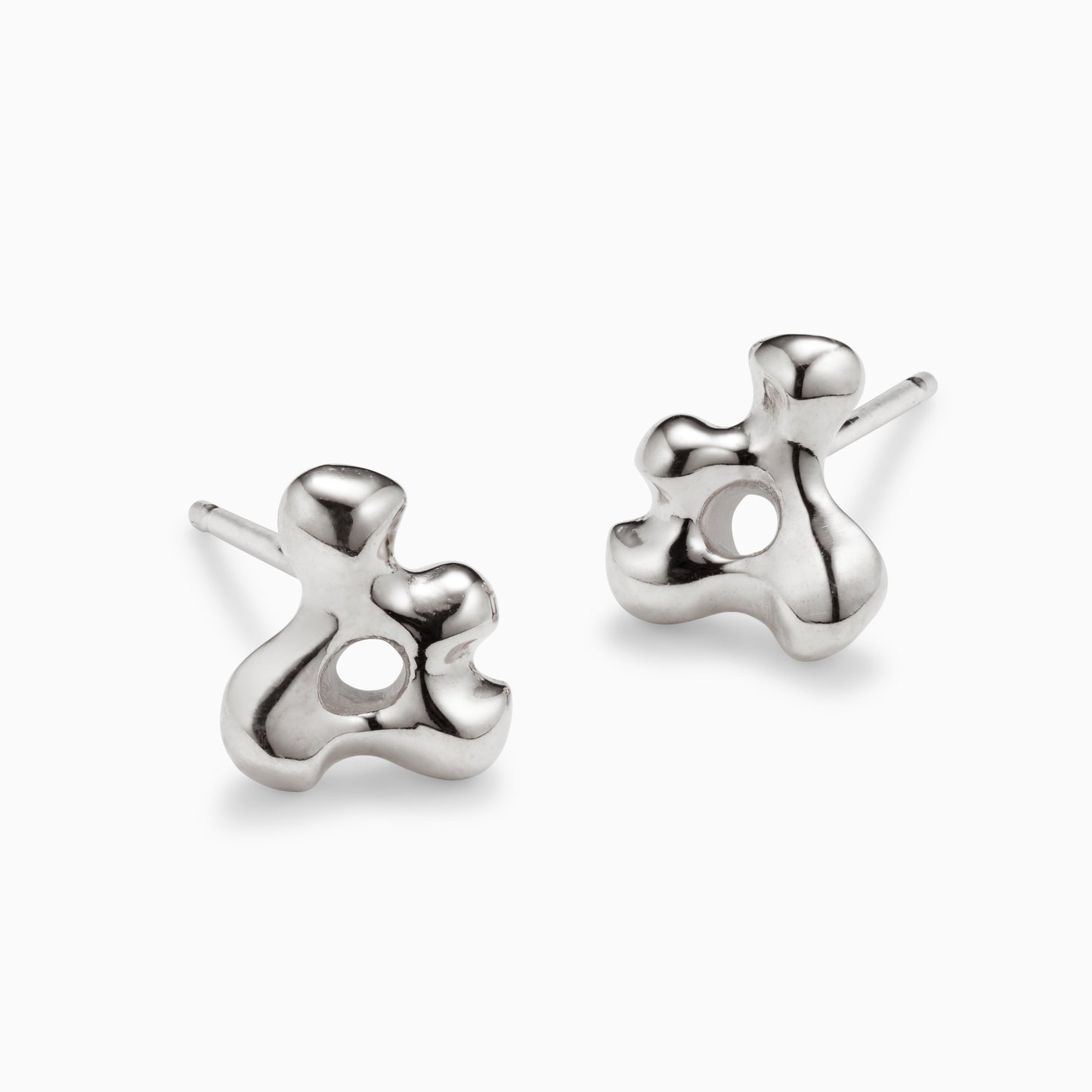 Small Silver Stud Earrings