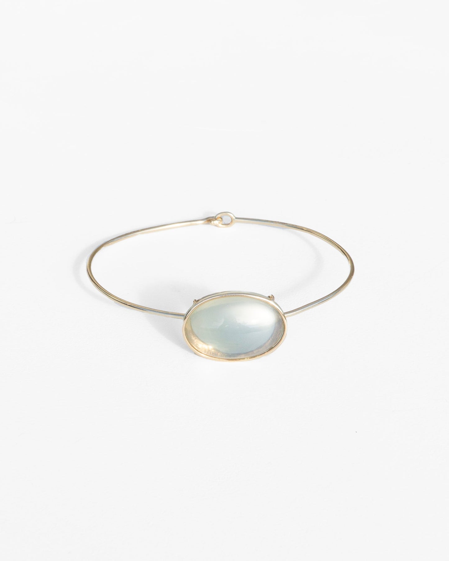 14K Floating Cuff Bracelet