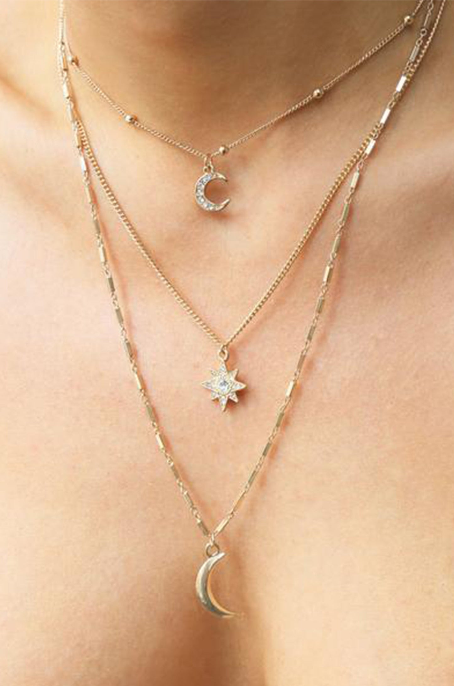 Celestial Necklace Set in Elegant Design