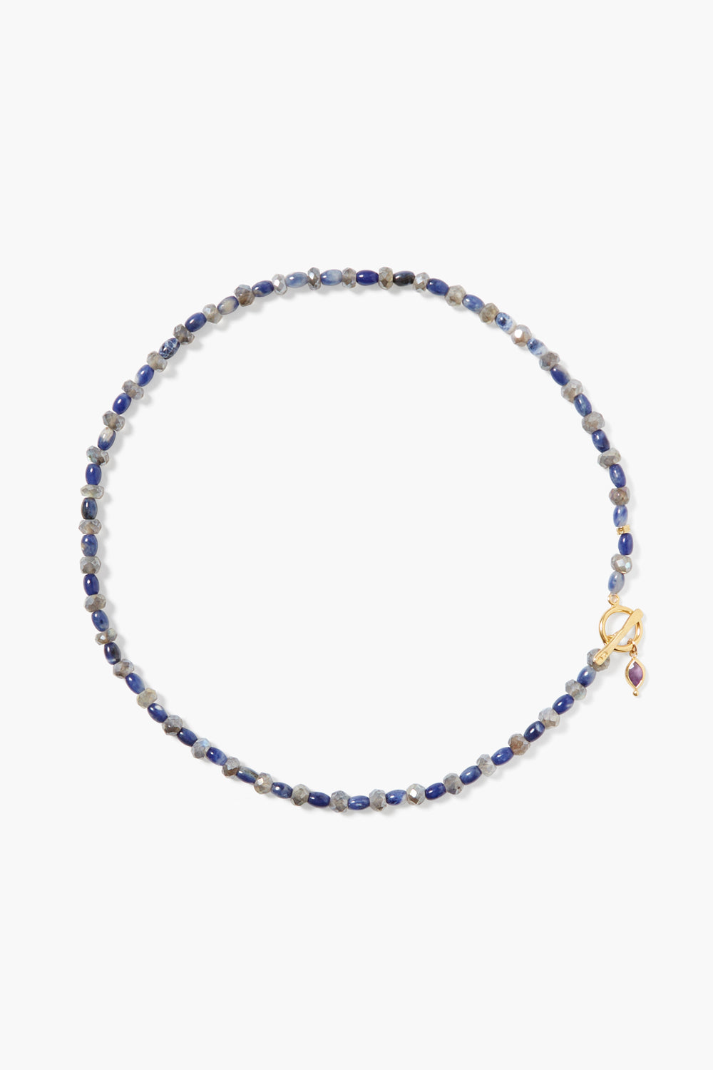 Sodalite Mix Toggle Necklace in Unique Design