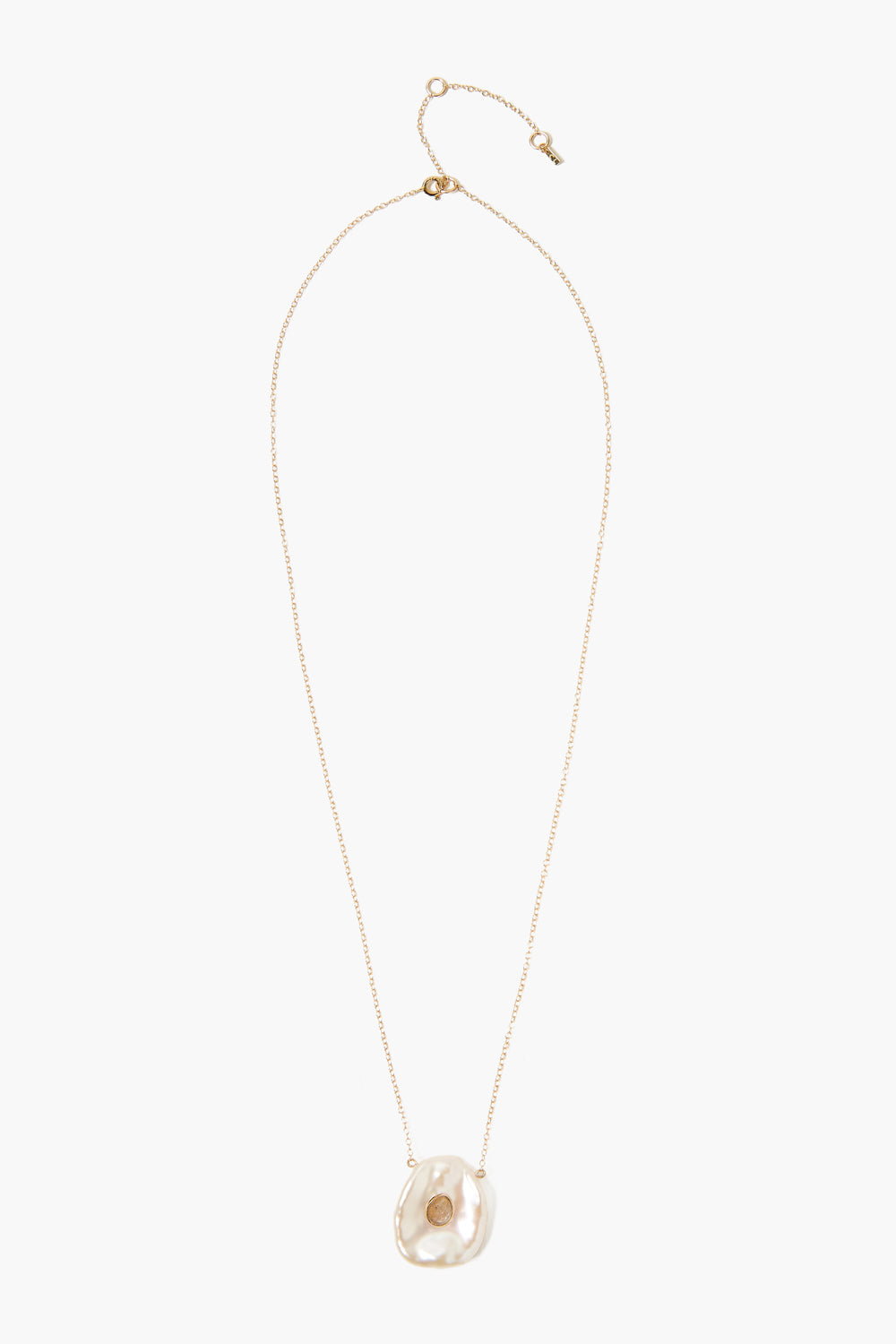 Petite Oasis Necklace in 14k Gold