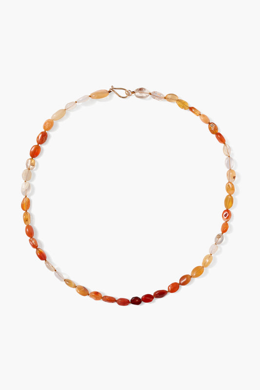 14k Fire Opal Necklace