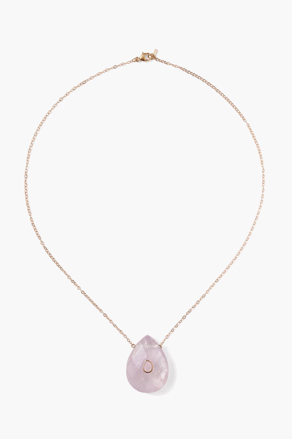 Amethyst 14k Temple Necklace