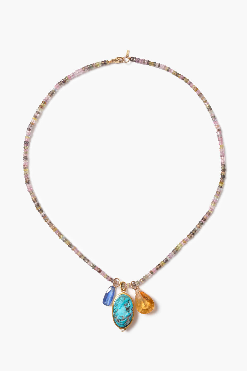 14k Cameo Multi-Design Necklace