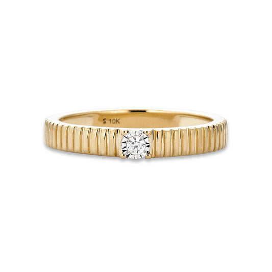 Elegant Dainty Diamond Band Ring Design