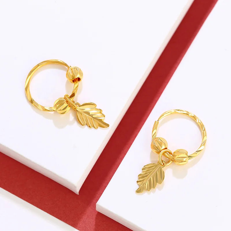 Elegant Gold Leaf Earrings for Any Occasion