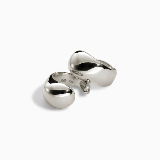 Elegant Ring Set in Silver 1