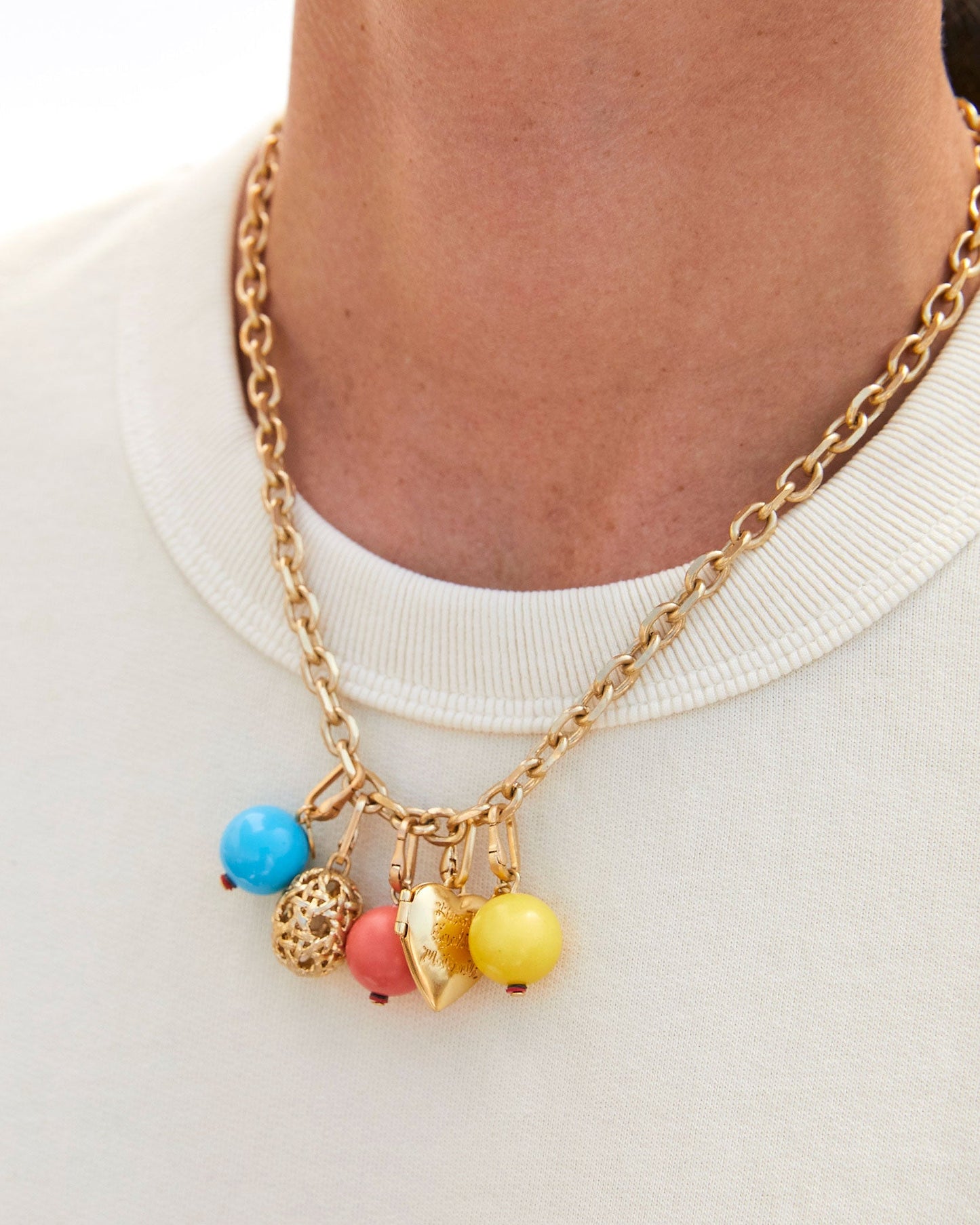 Stylish Charm Chain Necklace for Everyday Wear 2