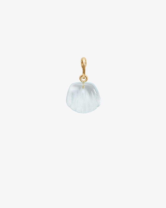 Scallop Charm in Natural Stone Design 2