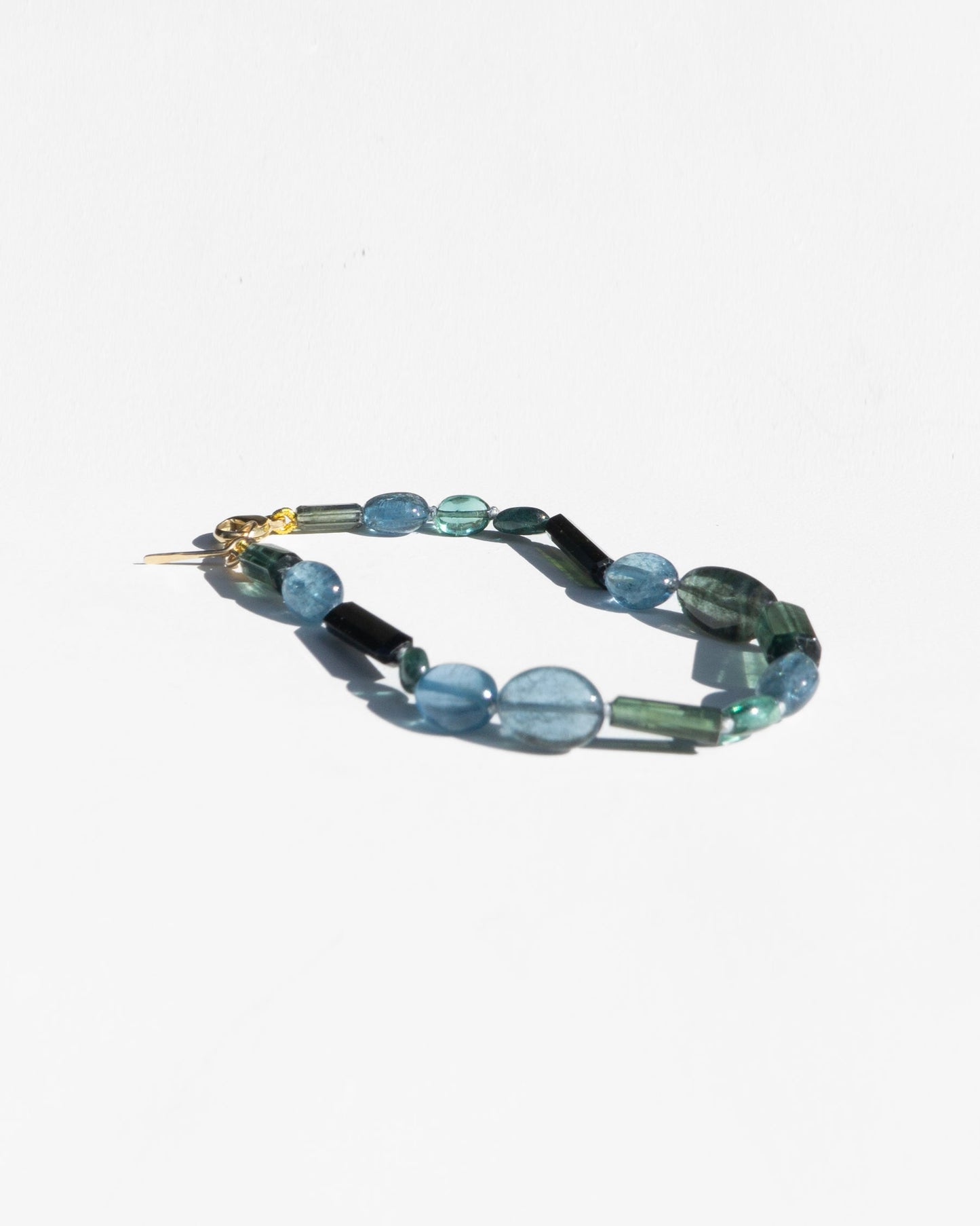 14K Layering Bracelet in Leaving Sky Design