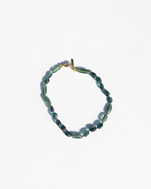 14K Tourmaline Layering Bracelet