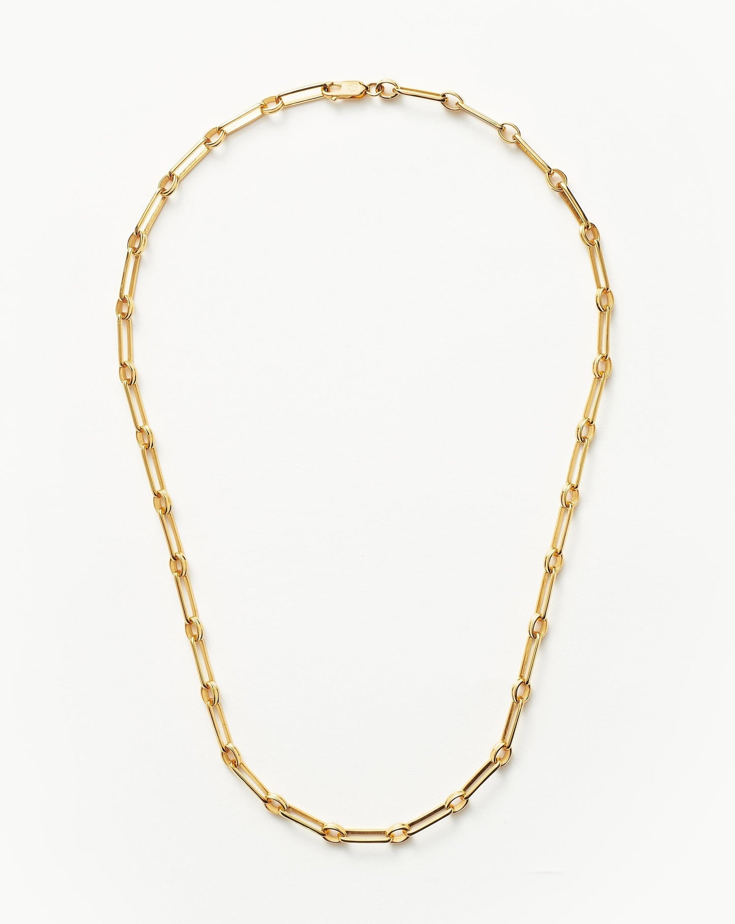 18k Gold Plated Chain Necklace Design