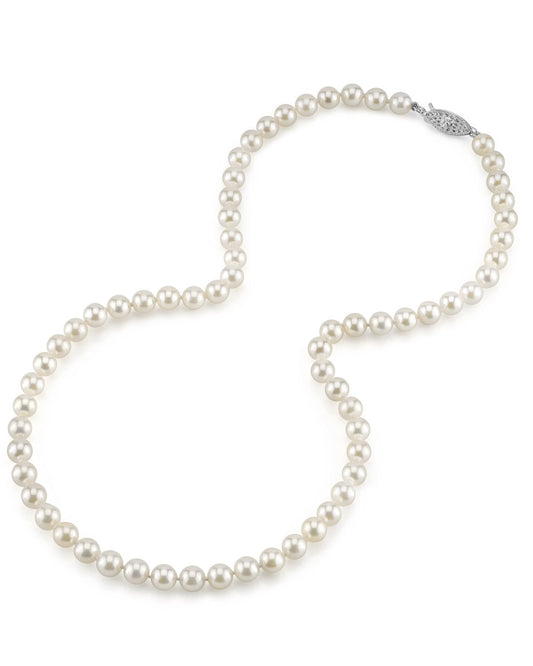 Japanese Akoya Pearl Necklace with AAA Quality