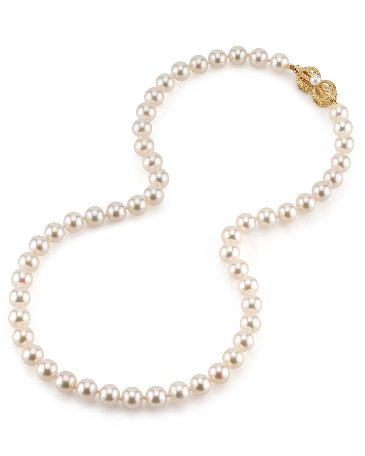 Akoya Pearl Necklace 7.5-8.0mm AA+ Quality