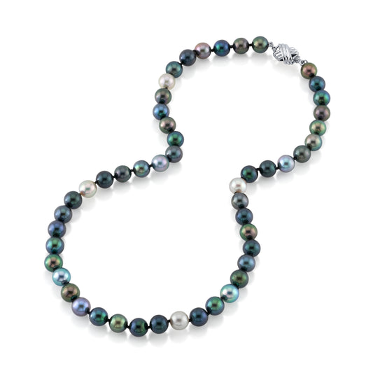 Multicolor Pearl Necklace in AAA Quality