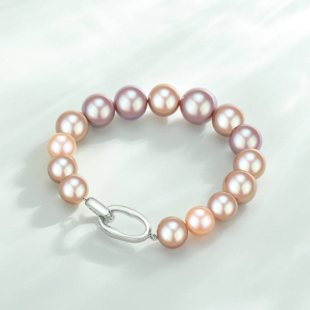 Multicolour Edison Pearl Bracelet with 11-14mm Pearls