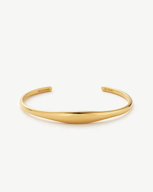 18k Gold Vermeil Cuff Bracelet