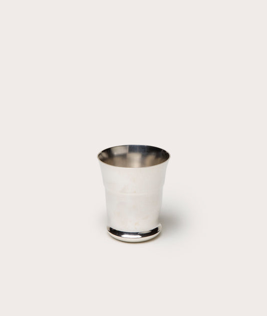 Elegant Silver Cup Design with Unique Style