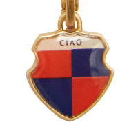 Crest Charm Pendant in Elegant Design