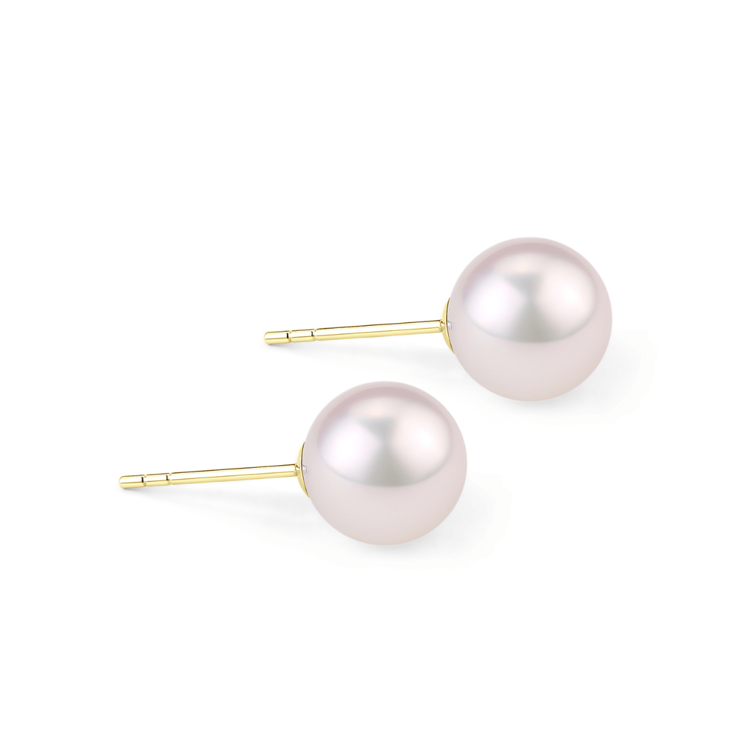 Akoya Pearl Stud Earrings 6-7mm