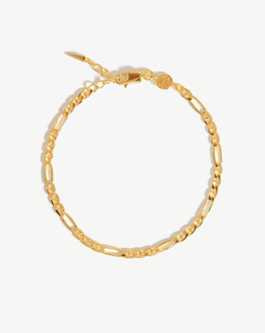 18k Gold Vermeil Chain Bracelet for Women