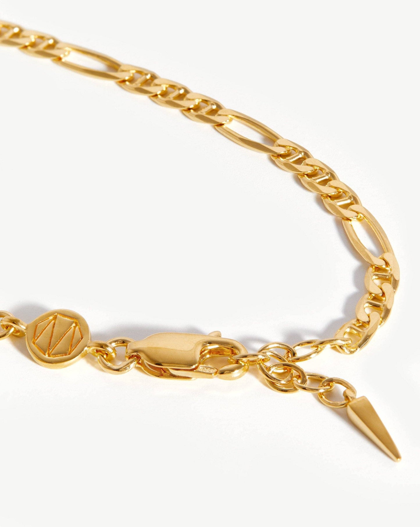 18k Gold Vermeil Chain Bracelet for Women